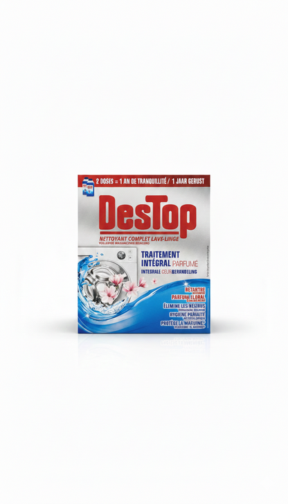 Destop Nettoyant Complet Lave-Linge – Traitement Intégral Parfumé