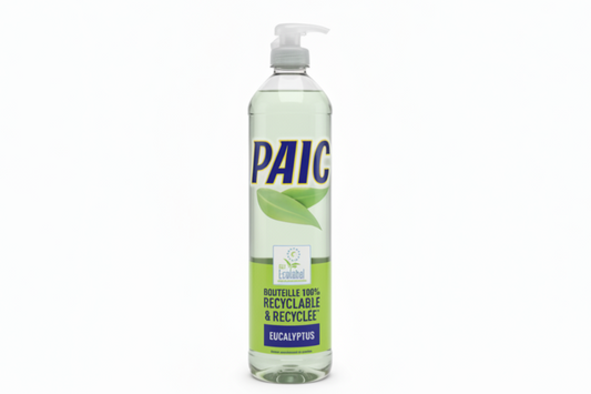 PAIC Eucalyptus Liquide Vaisselle Écologique – Dégraissant Efficace