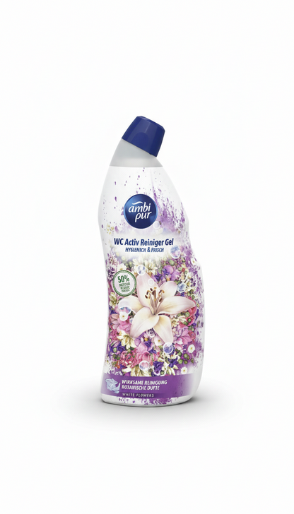 Ambi Pur WC Active Gel – Désinfectant WC & Fraîcheur Intense