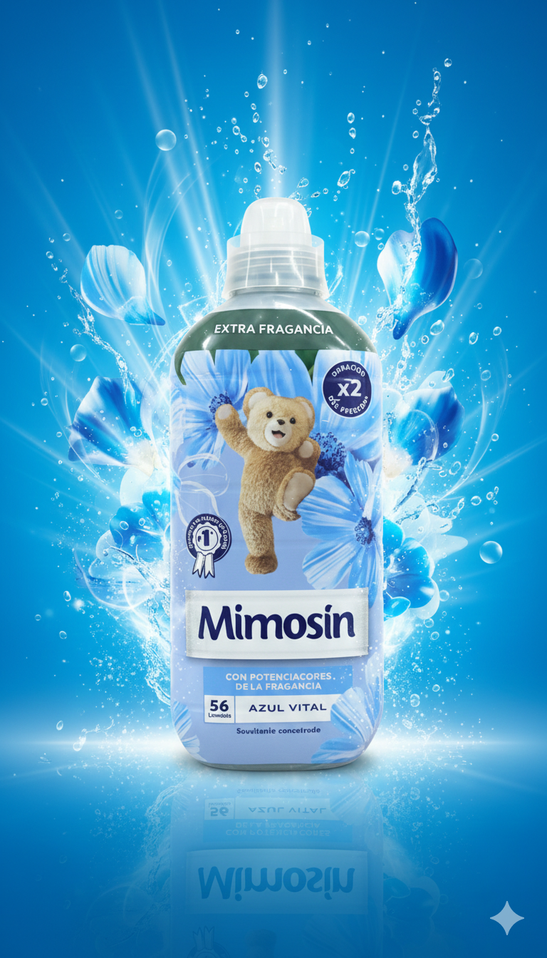 Mimosín Azul Vital – Adoucissant Concentré (56 lavages)