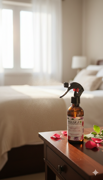 BOTANICA DESODORISANT- Spray d'Intérieur Géranium Oriental & Rose des Îles