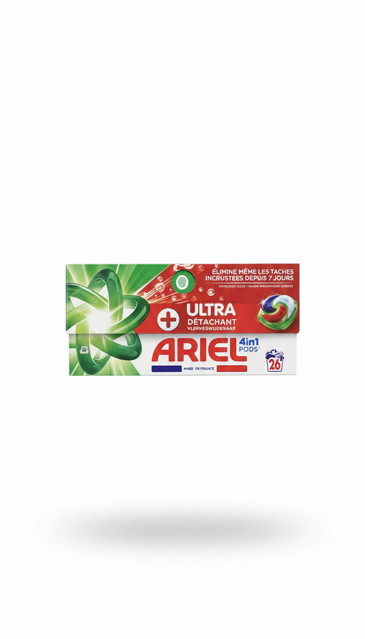 Ariel Ultra Détachant 4en1 – Ecodoses (26 lavages)