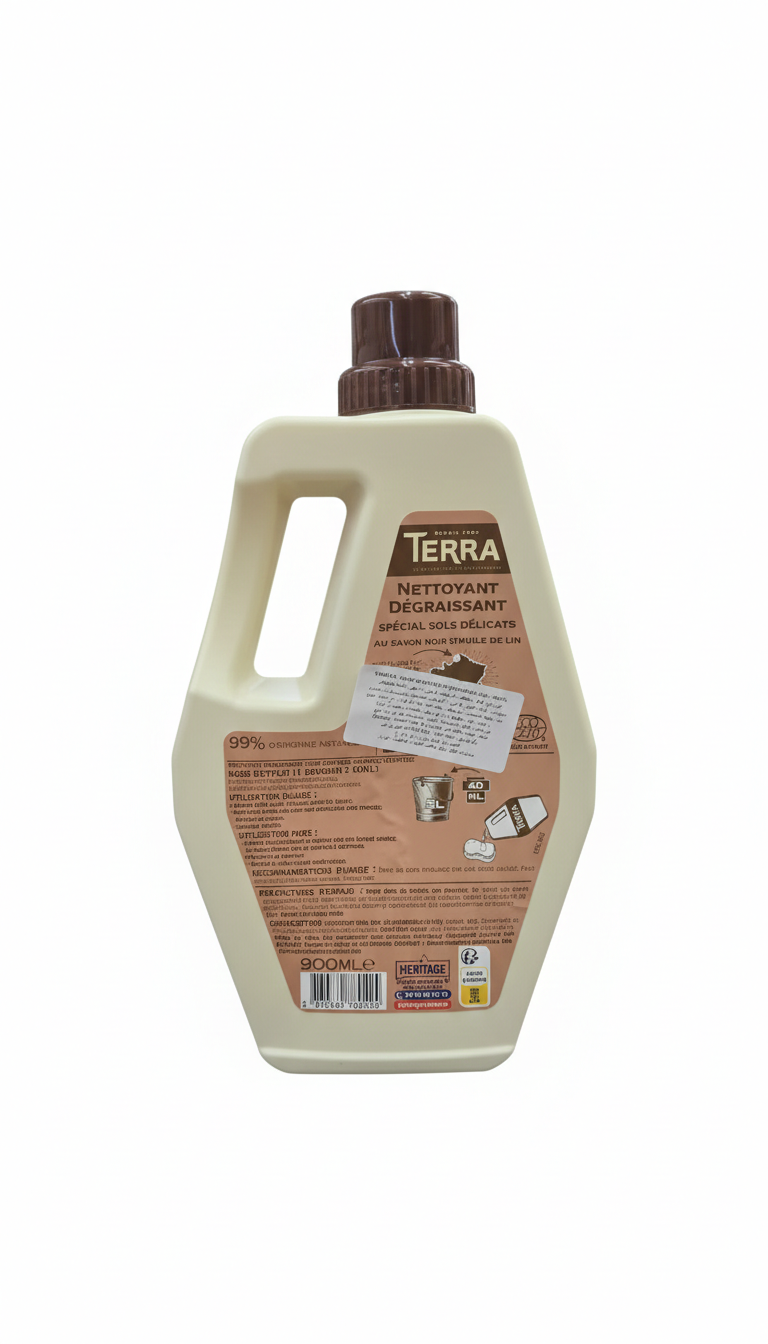 Lave Sol TERRA Nettoyant Dégraissant – Spécial Sols Délicats