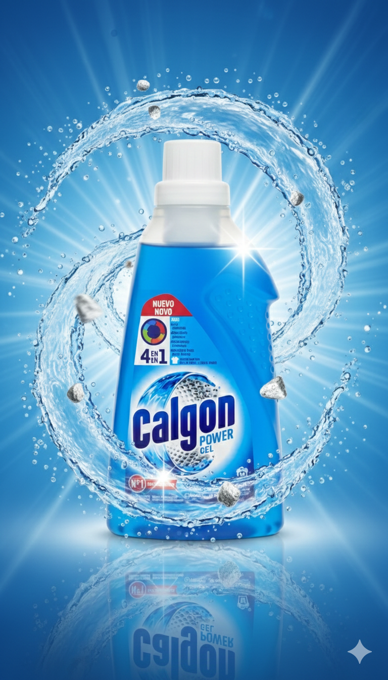 Calgon Power Gel – Nettoyant Anticalcaire pour Machine à Laver