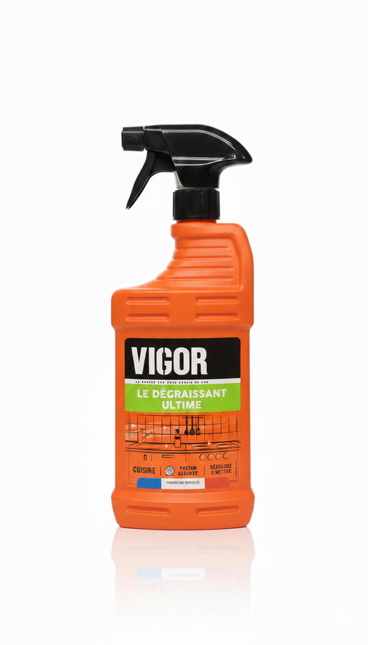 VIGOR Le Dégraissant Ultime – Nettoyant Puissant Multi-Surfaces