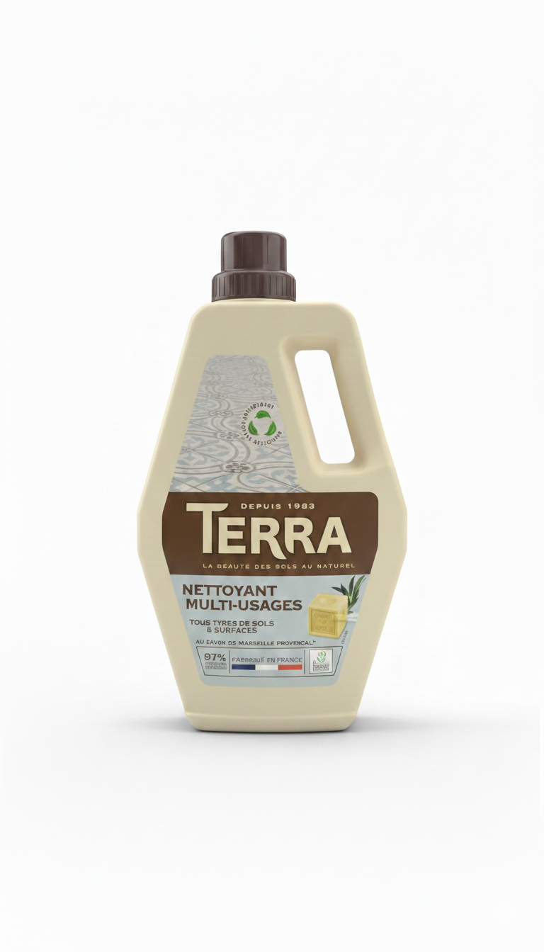 Lave Sol TERRA Nettoyant Multi-Usages – Tous Types de Sols & Surfaces