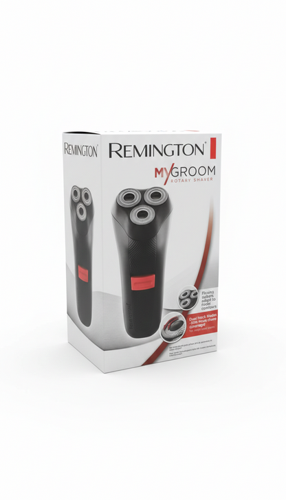 Rasoir Électrique Remington MyGroom Rotary Shaver – Têtes Rotatives – Double Lame