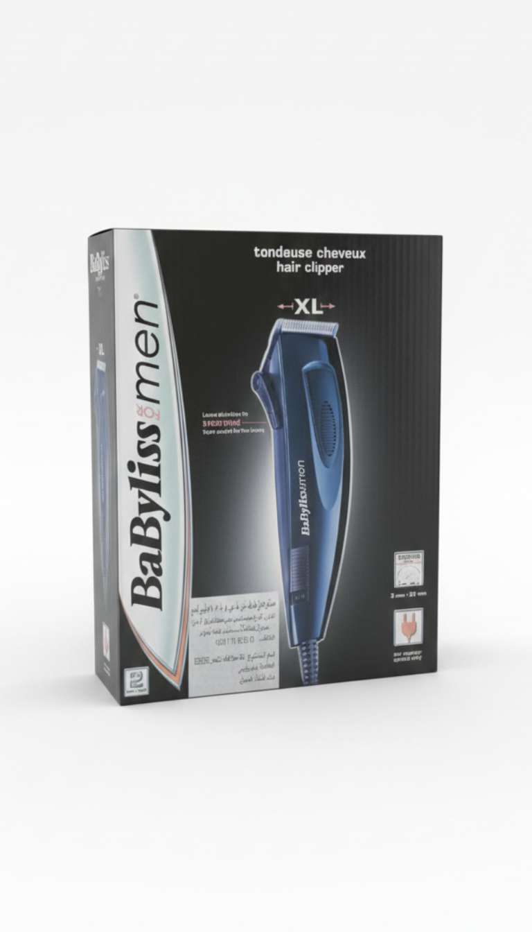 Tondeuse Cheveux BaByliss E695E For Men XL – Lames Acier –