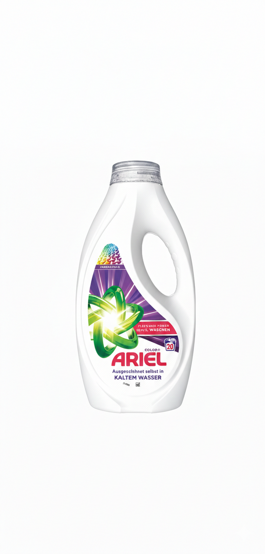 Ariel Color+ – Lessive liquide (20 cycles de lavage)