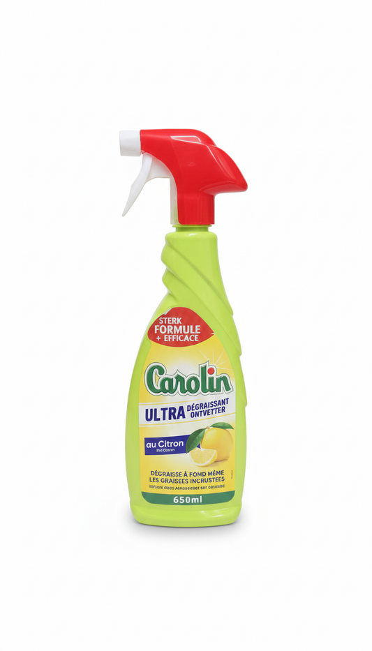 Carolin Ultra Dégraissant au Citron – Puissance Anti-Graisse 650 ml