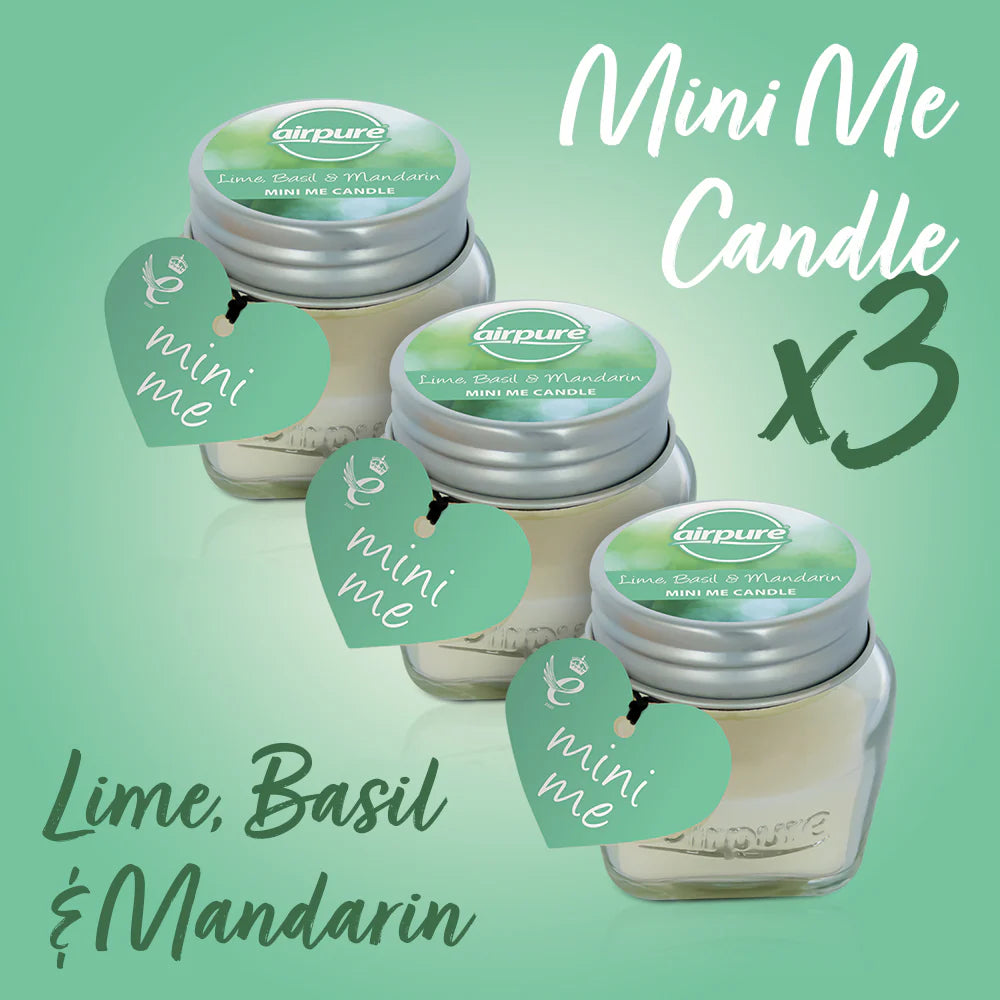 Airpure  Bougie Parfumée Longue Durée –Mini Me Scented