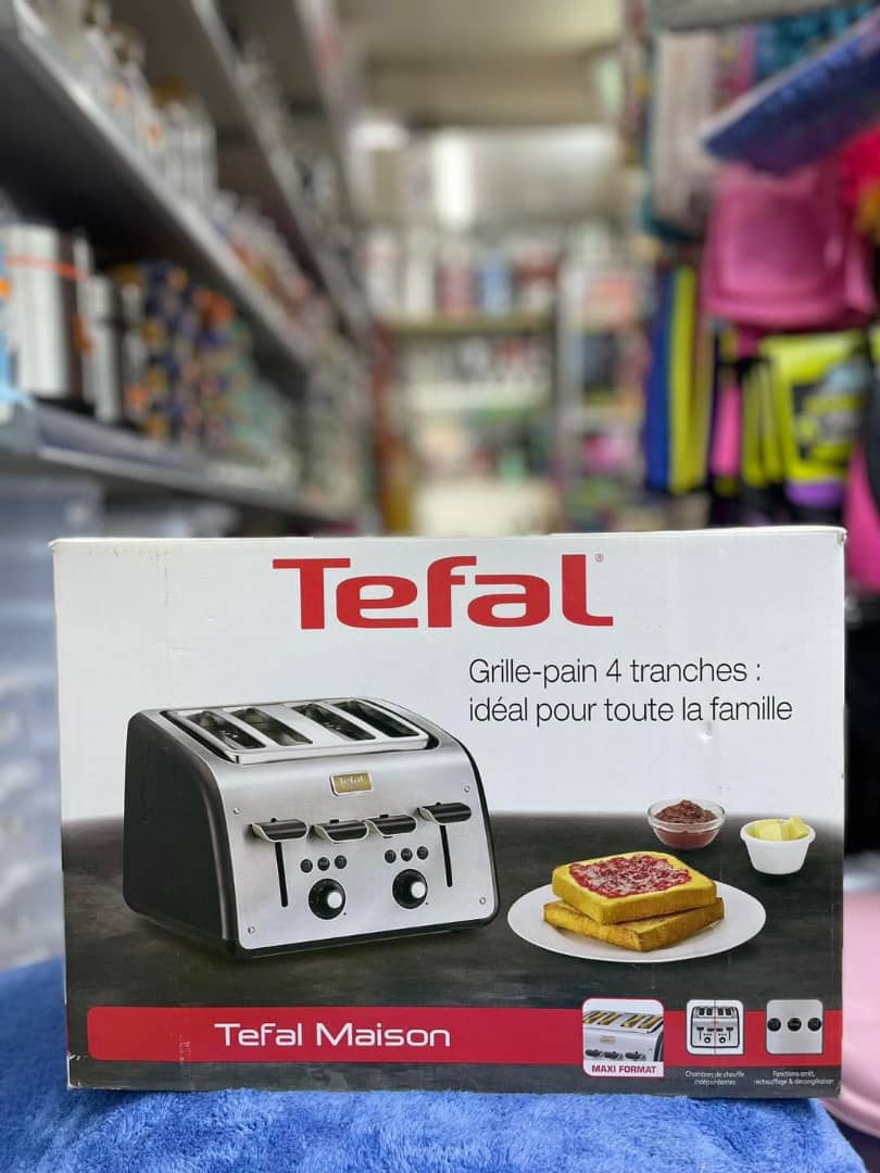 TEFAL Grille-pain 4 tranches  محمصة الخبز