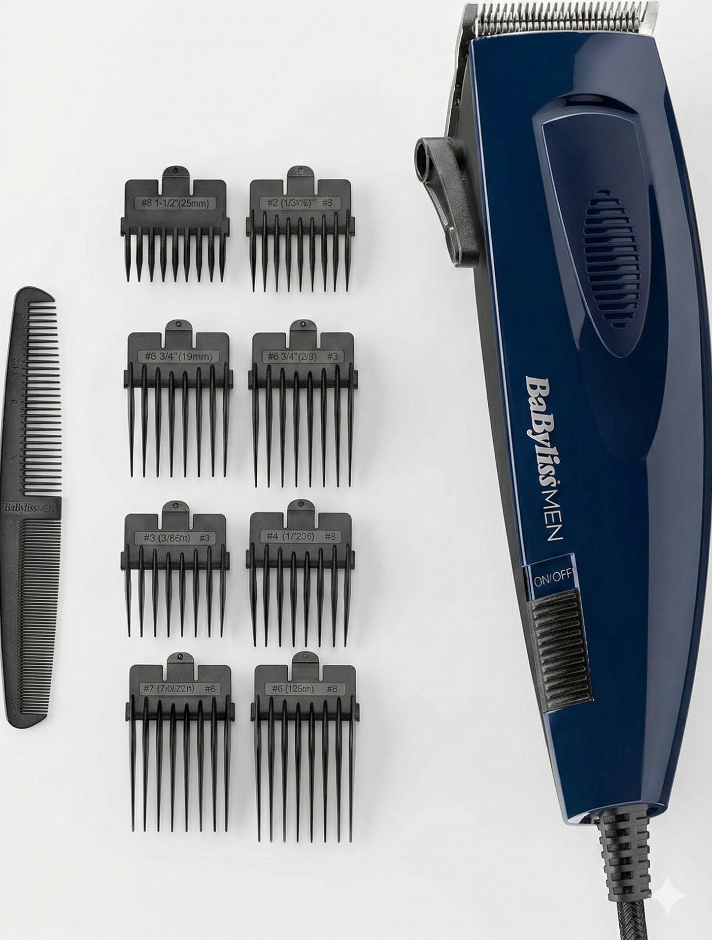 BaBylissMEN- E695E -Tondeuse cheveux sur secteur