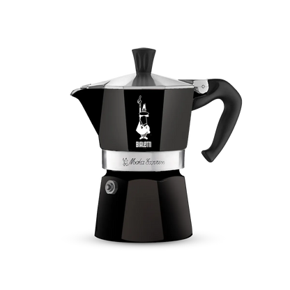Bialetti Moka Express Cafetière en Aluminium Italienne Noir