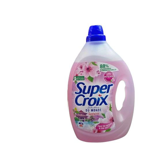 super croix Lessive liquide japon fleur de cerisier & the vert