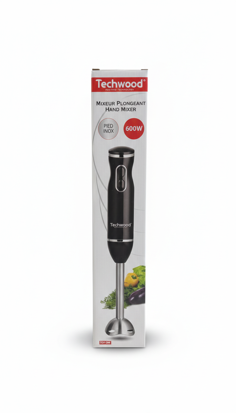 Bras Mixeur Plongeant Techwood – 600W