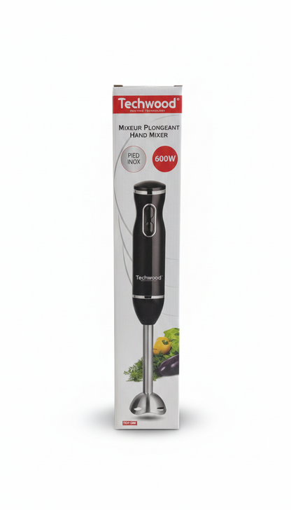 Bras Mixeur Plongeant Techwood – 600W