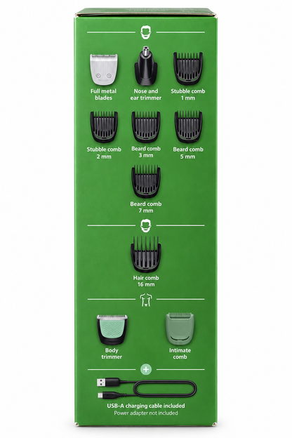 Philips All-in-One 5000 Series – Tondeuse 13-en-1