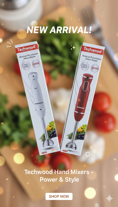 Bras Mixeur Plongeant Techwood – 600W