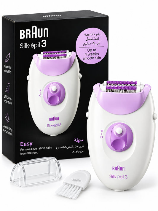 Braun Silk-épil 3 – Épilateur électrique