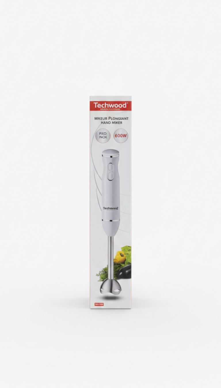 Bras Mixeur Plongeant Techwood – 600W