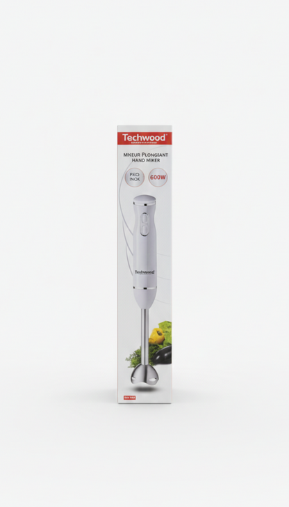 Bras Mixeur Plongeant Techwood – 600W