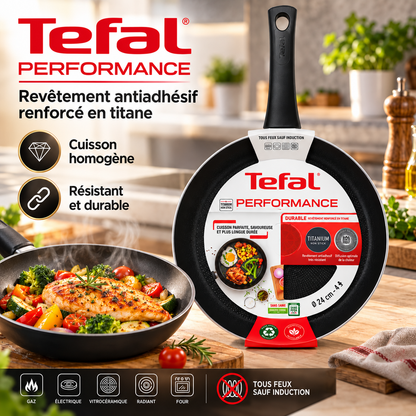 Poêle Tefal Performance Titanium