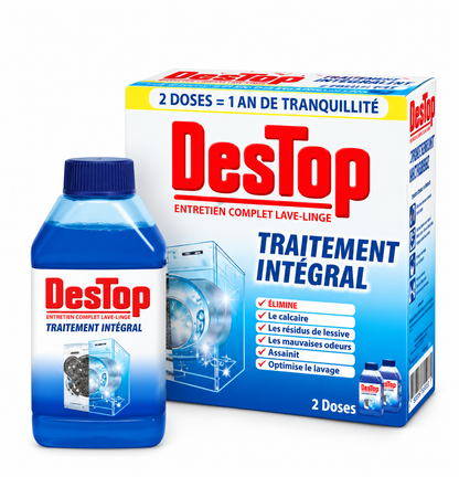 Destop Entretien Complet -Nettoyant Lave Linge