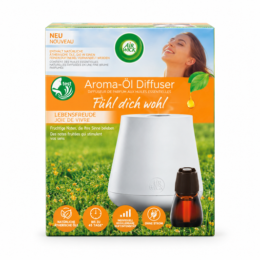 Air Wick Aroma-Öl Diffuseur – Joie de Vivre