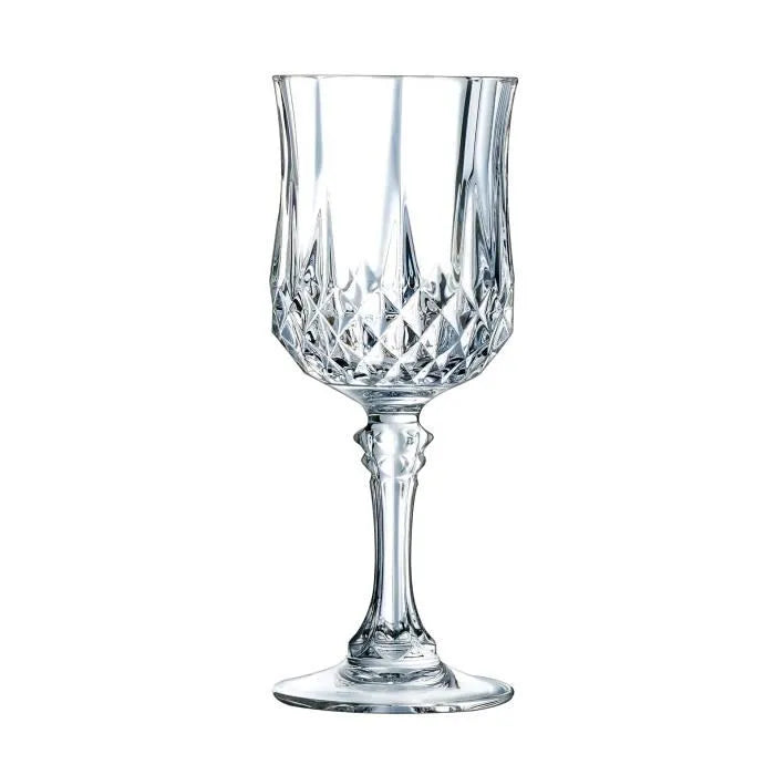 Cristal d'Arques Verre à pied 17cl Longchamp  - 6 verres